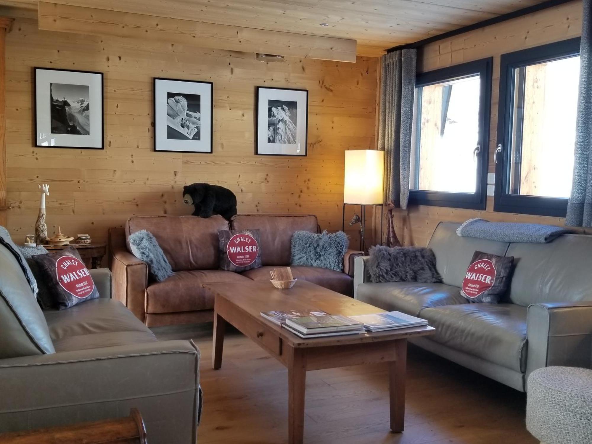 Chalet Walser A Vallorcine 13 Kms Chamonix France Экстерьер фото